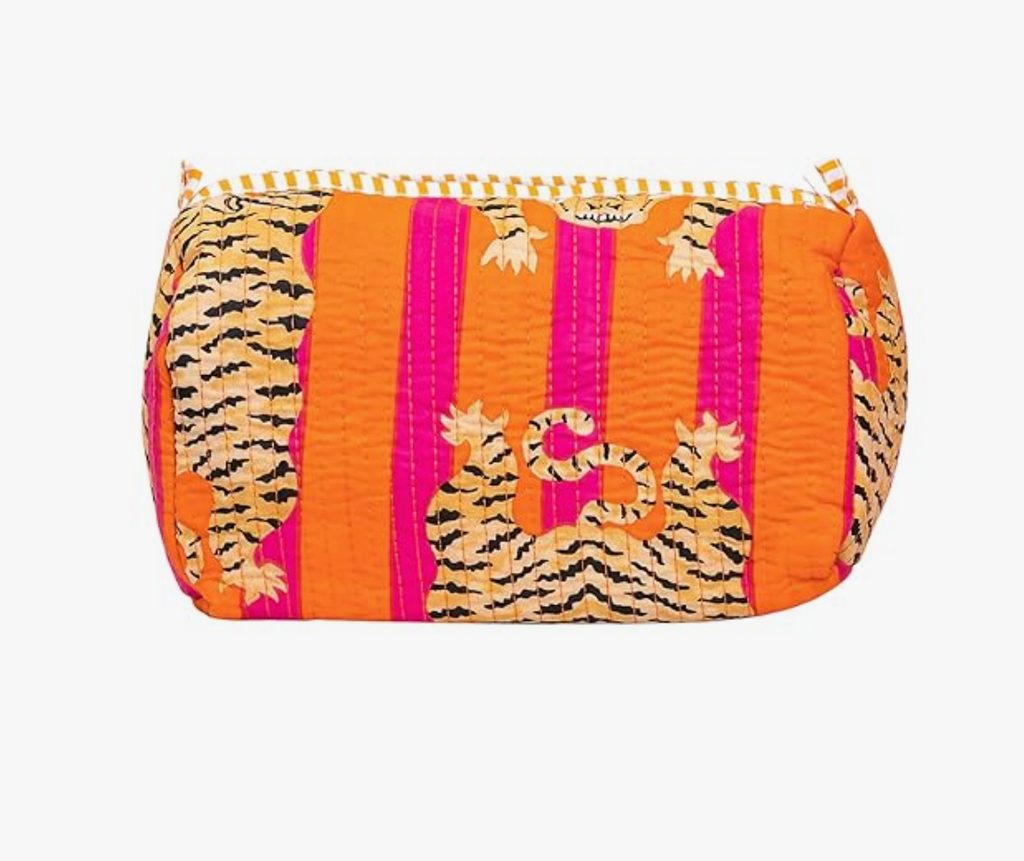 Travel Toiletry Bags (Orange Tiger)