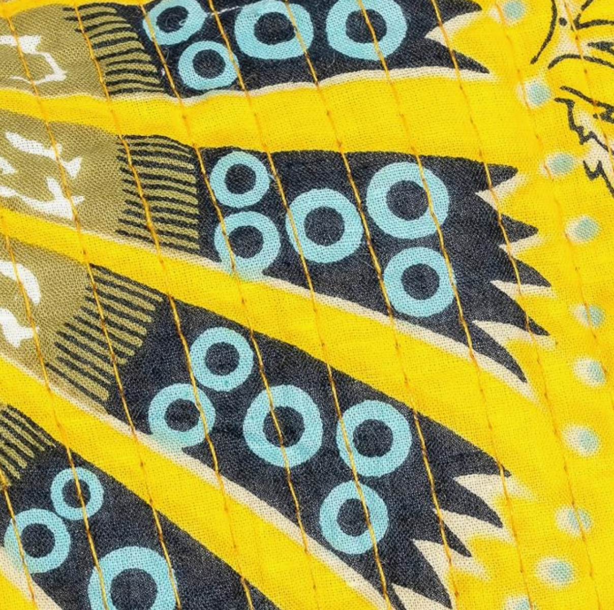 Travel Toiletry Bags (Yellow Floral)