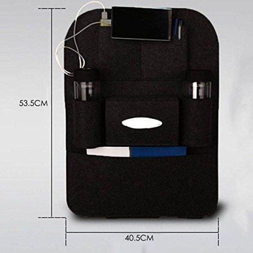 Compatible Multi - Pocket Seat Back Storage Bag Organizer Holders - The Daily Bag