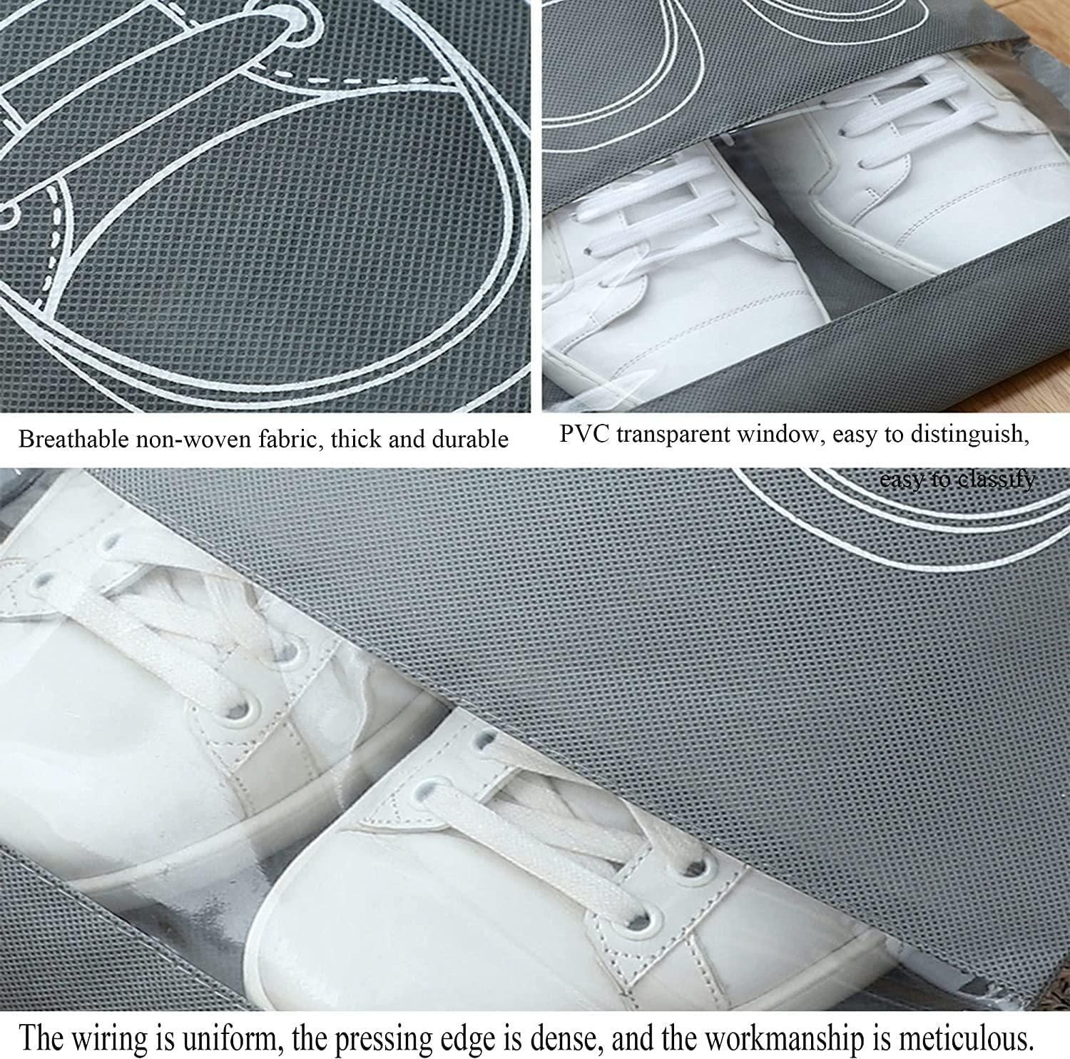 Shoe Bag - Transparent Window Portable Travel Dust - Proof Shoe Bags - The Daily Bag