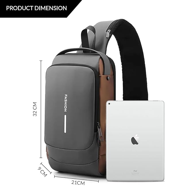 Unisex Crossbody Sling Bag for Everyday Use - The Daily Bag